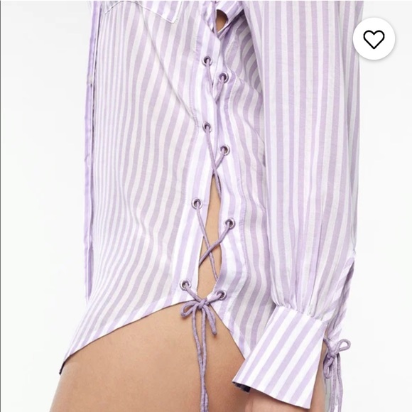 NWT SAVAGE X FENTY Sleep dress Shirt - Picture 4 of 5